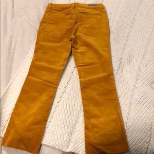 Corduroy kick flare jeans
